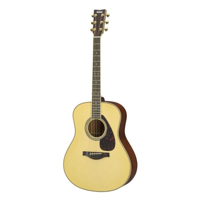 Yamaha Ll16 Mahogany Acoustic Guitar Natural front view
