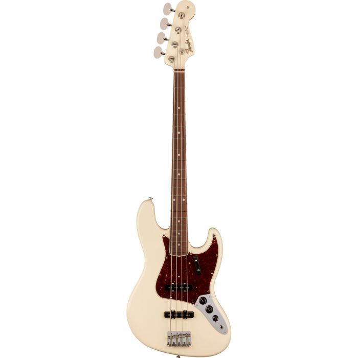 Fender American Vintage Ii 66 Jazz Bass Rw Olympic White, front view