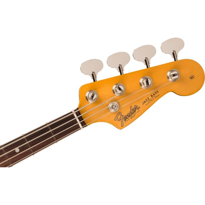 Fender American Vintage Ii 66 Jazz Bass Rw 3 Tone Sunburst, headstock front