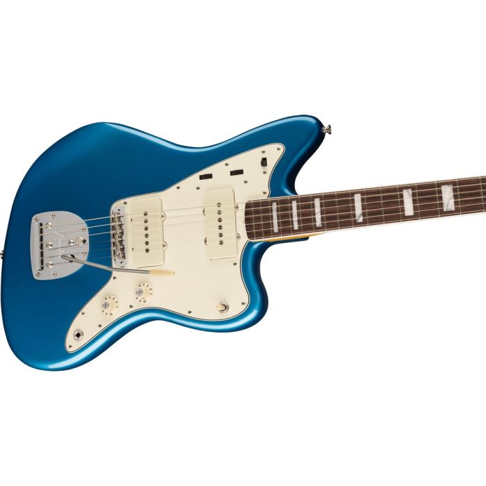 Fender American Vintage Ii 66 Jazzmaster Rw Lake Placid Blue, angled view