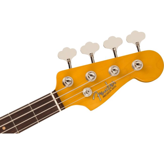 Fender American Vintage Ii 60 P Bass Rw Black, headstock front