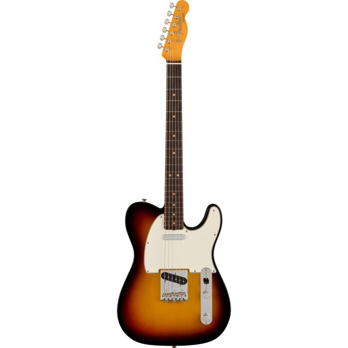 Fender American Vintage Ii 63 Tele Rw 3 Tone Sunburst, front view