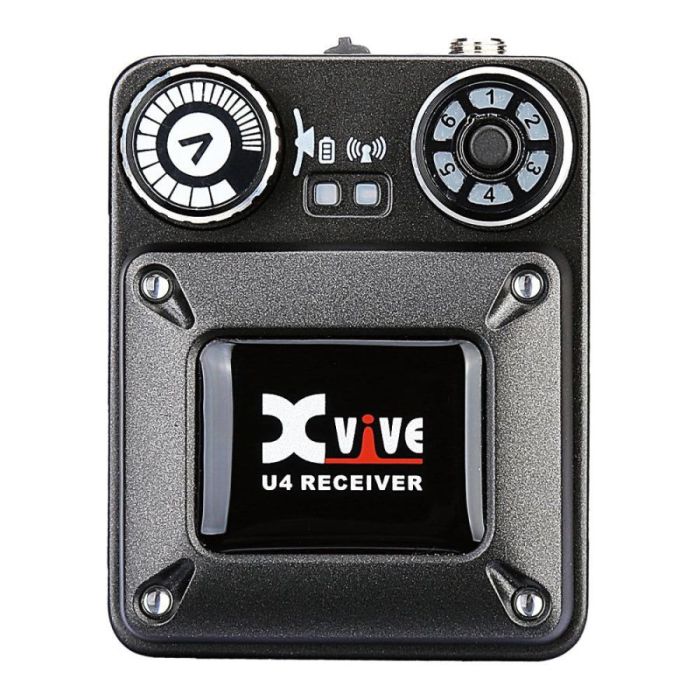 Xvive 2 4ghz Wireless In Ear Monitor System Receiver, front view