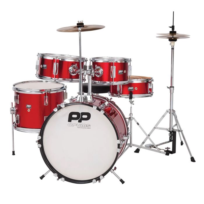 Performance Percussion Junior Drum Kit Red