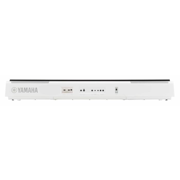 Back view of the Yamaha P-S500 Digital Piano in White