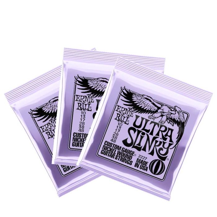 Overview of the Ernie Ball Ultra Slinky 10-48 (3 Set Pack)