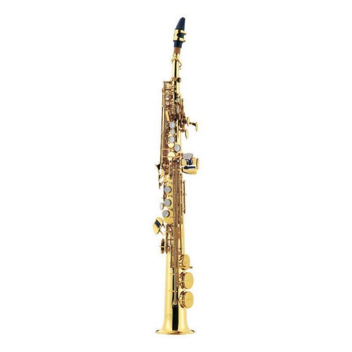 J Michael Soprano Sax Outfit With 2 Necks, front view