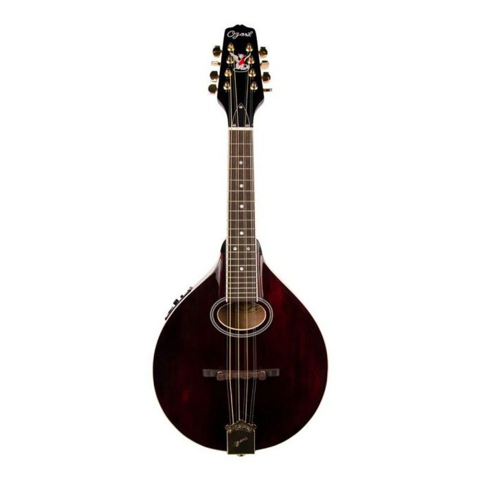 Ozark A model Mandolele Wide Neck All Solid Electric, front view