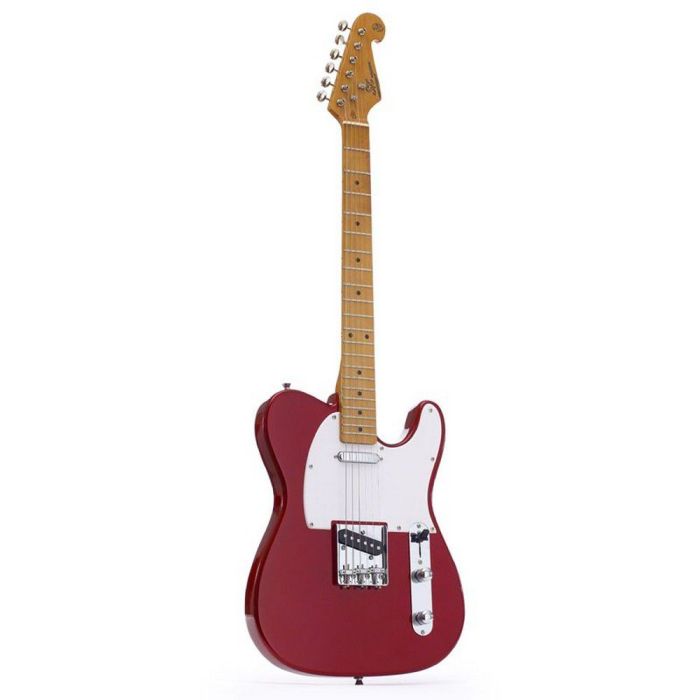 Sx Electric Guitar Tc Red, front view