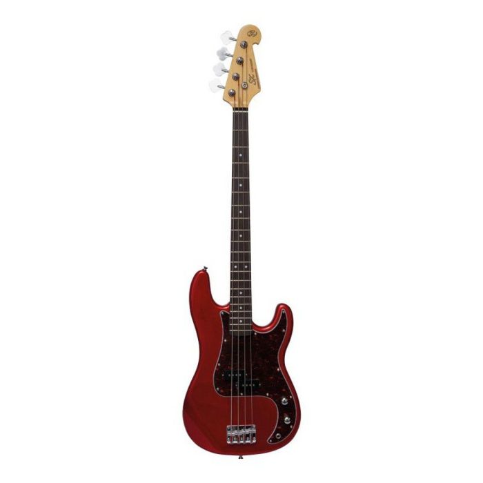 Sx Electric Bass Pb Red, front view
