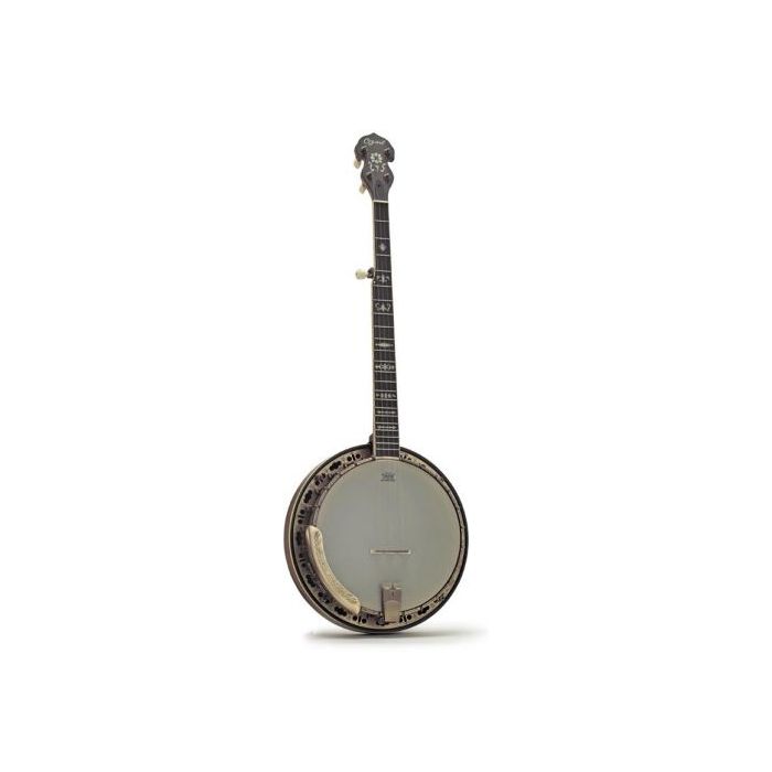 Ozark 5 String Banjo Bronze Engraved