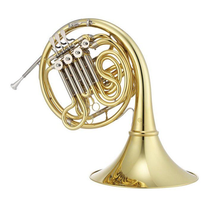 Jupiter JHR1100DQ Bb F Double Horn Detachable Bell Lacquered, front view