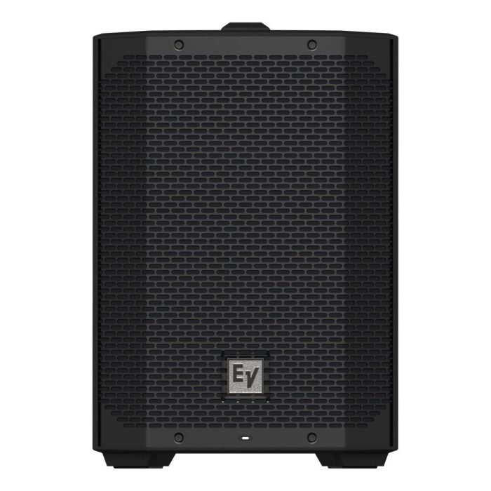 Electro-Voice Everse 8 Battery Powered Portable PA Speaker, Black front view