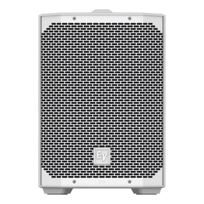 Electro-Voice Everse 8 Battery Powered Portable PA Speaker, White front view
