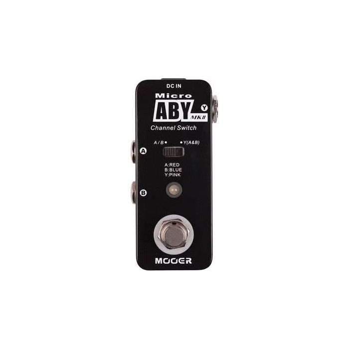 Mooer ABY Micro Aby Mkii Switch top-down view