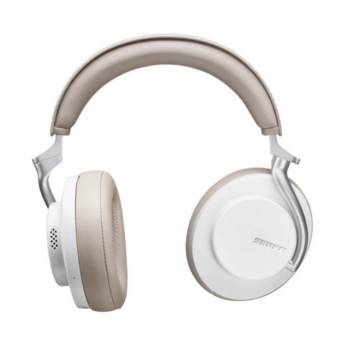 Folded view of the Shure AONIC 50 Premium Wireless Headphones White