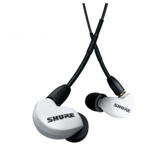 Overview of the Shure AONIC 215 Sound Isolating Earphones White