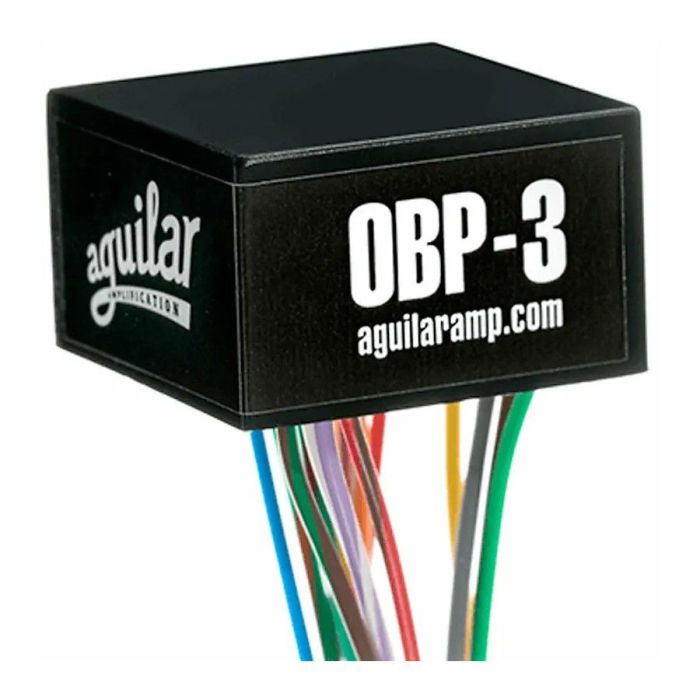 Aguilar OBP-3 Preamp 3 band Boost / Cut - Stacked Push-Pull front view