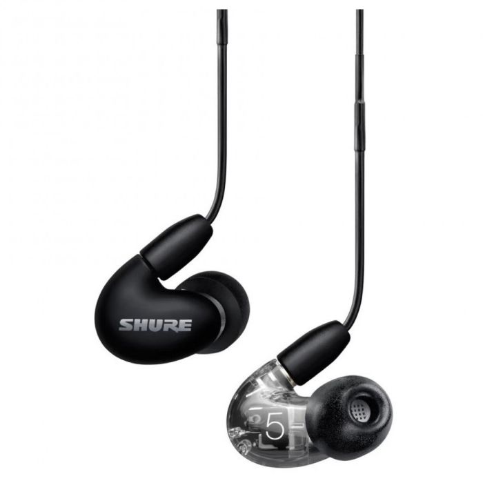 Overview of the Shure AONIC 5 Sound Isolating Earphones, Black
