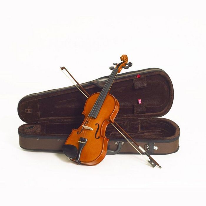 Stentor Violin Outfit 1-16 with open case