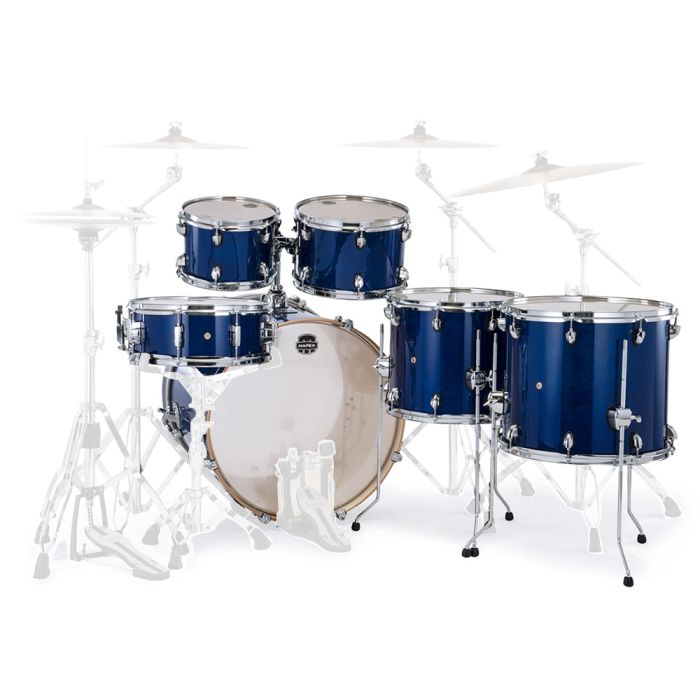 Mapex Mars Maple Shell Pack 6pc Midnight Blue back