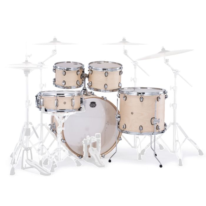 Mapex Mars Maple Shell Pack 5pc Natural Satin back