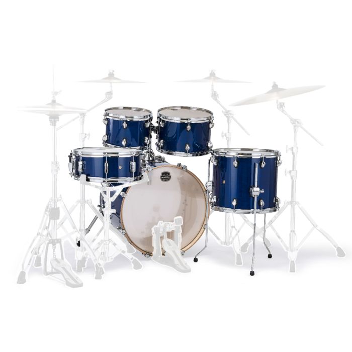 Mapex Mars Maple Fusion Shell Pack Midnight Blue back