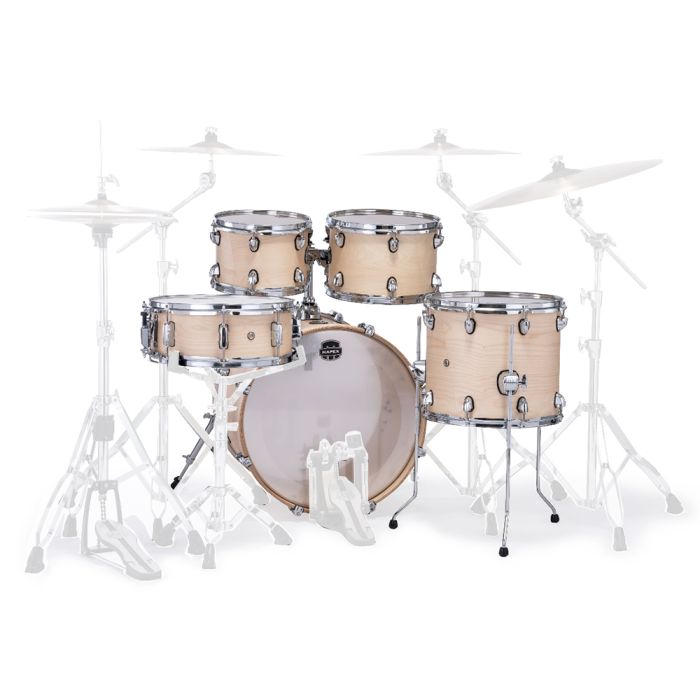 Mapex Mars Maple Fusion Shell Pack Natural Satin back