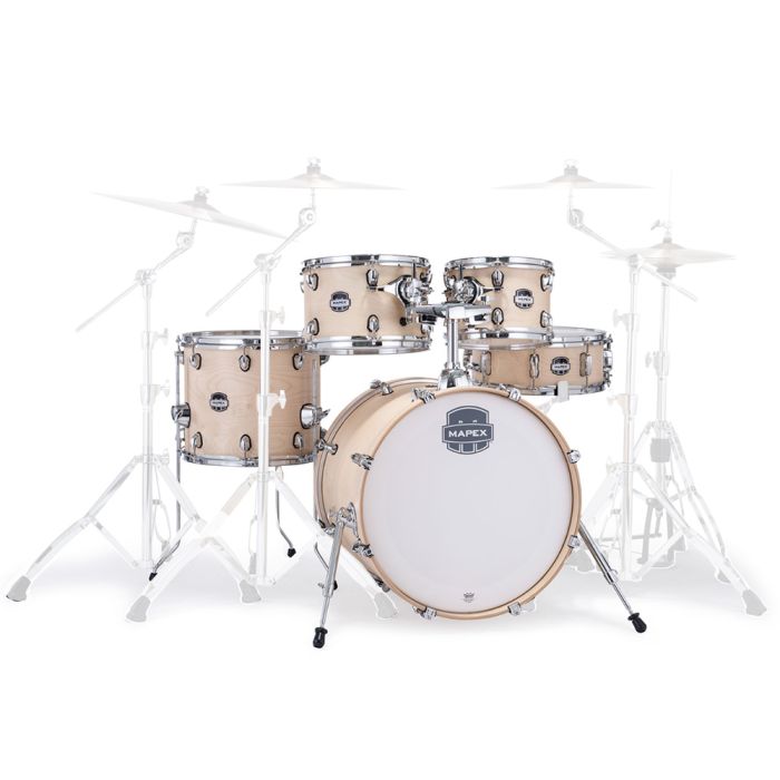 Mapex Mars Maple Fusion Shell Pack Natural Satin front