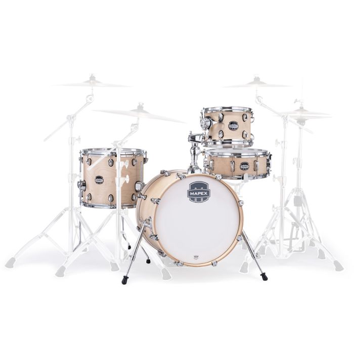 Mapex Mars Maple Bop Shell Pack Natural Satin front