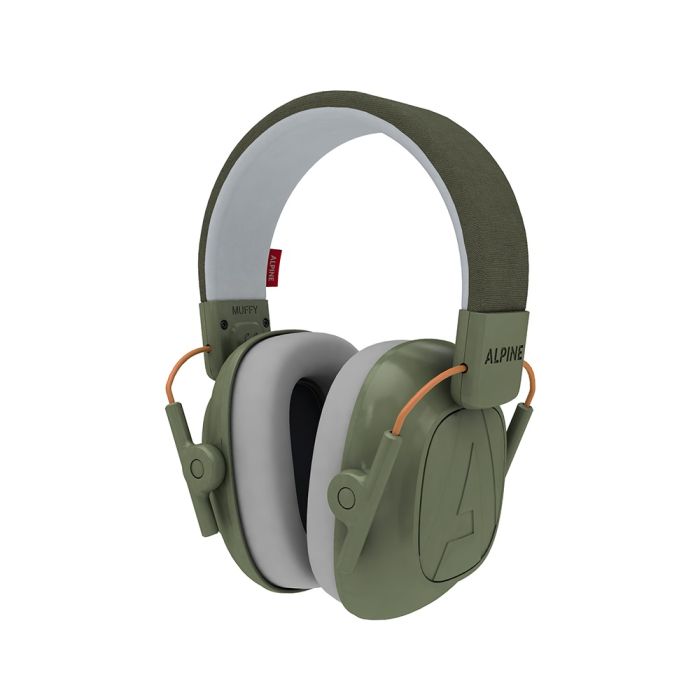 Alpine Earmuffy For Kids - Green headset