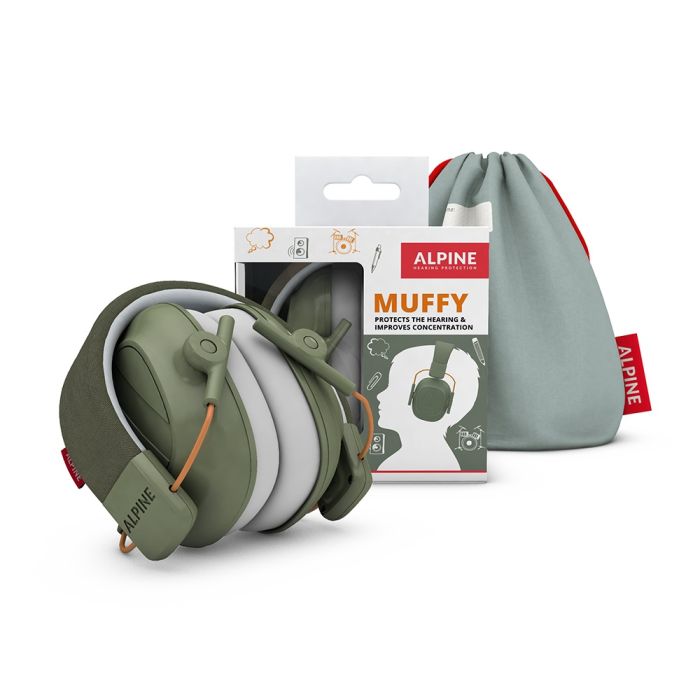 Alpine Earmuffy For Kids - Green packaging