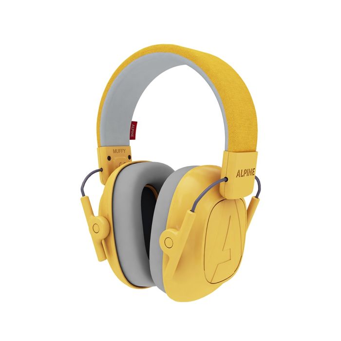 Alpine Earmuffy For Kids - Yellow headset