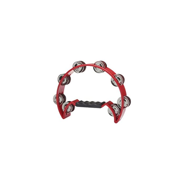 Stagg Cutaway Tambourine Red