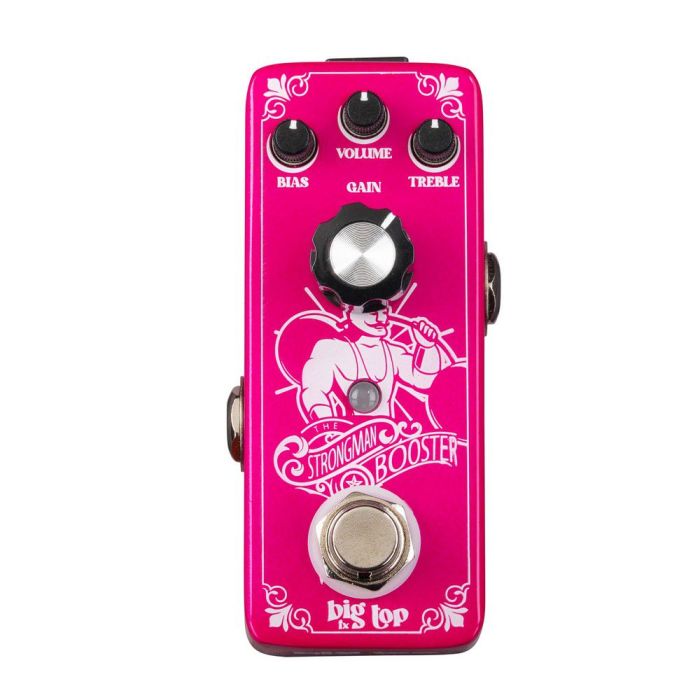 Big Top Strong Man Mini Booster Pedal, front view
