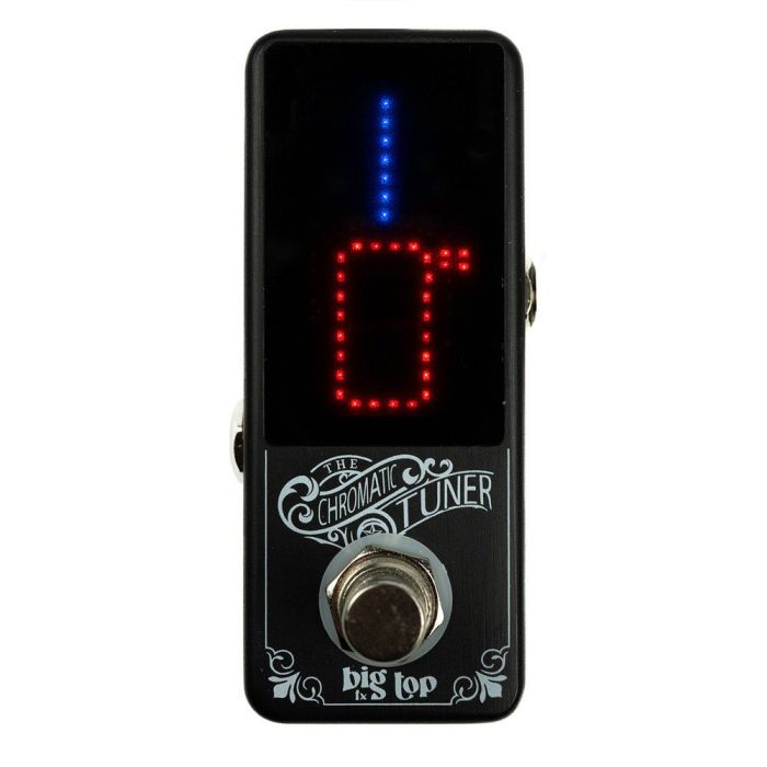 Big Top Chromatic Tuner Mini Tuner Pedal top-down view