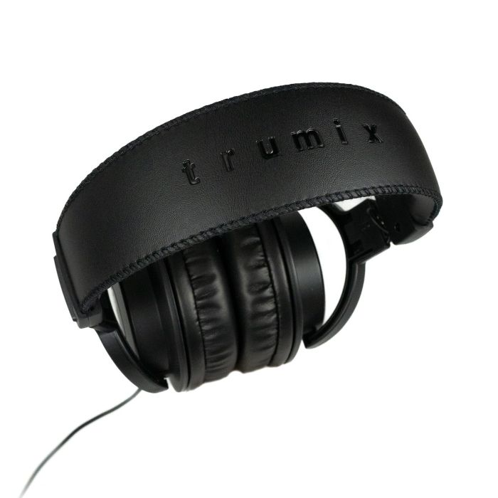 Angled top view of the Trumix SDH-100 Stereo Wired Headphones