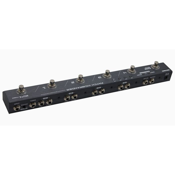 Hotone Patch Kommander Programmable Loop Switch rear-angled view