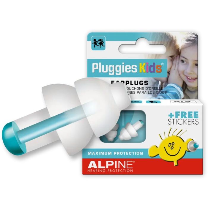Alpine Pluggies Kids Ear Plugs for Children front view