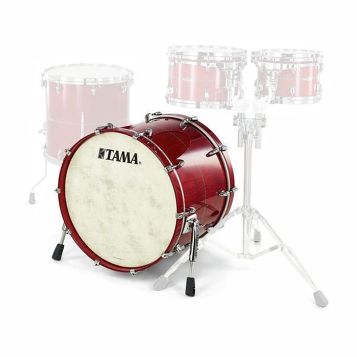 Tama Star Maple 20 X 14 Bass Drum Solid Candy Red