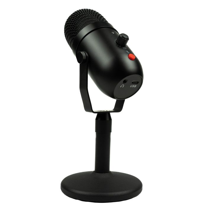 View of the Trumix UMC-USB-100 Podcasting Microphone With Stand