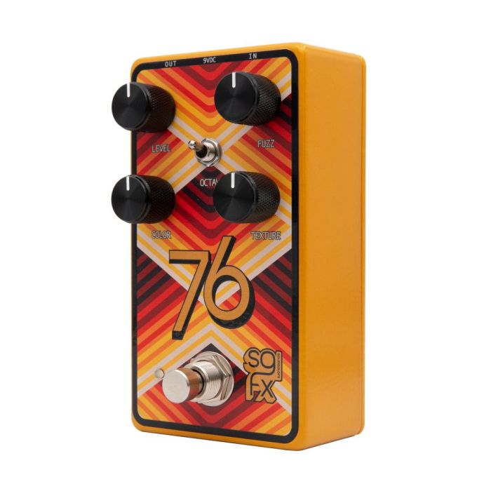 Solid Gold FX 76 MkII Octave Fuzz right-angled view