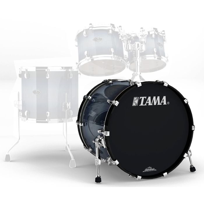 Tama Performer 22x18 Bass Drum Wo/mount Smokey Indigo Burst