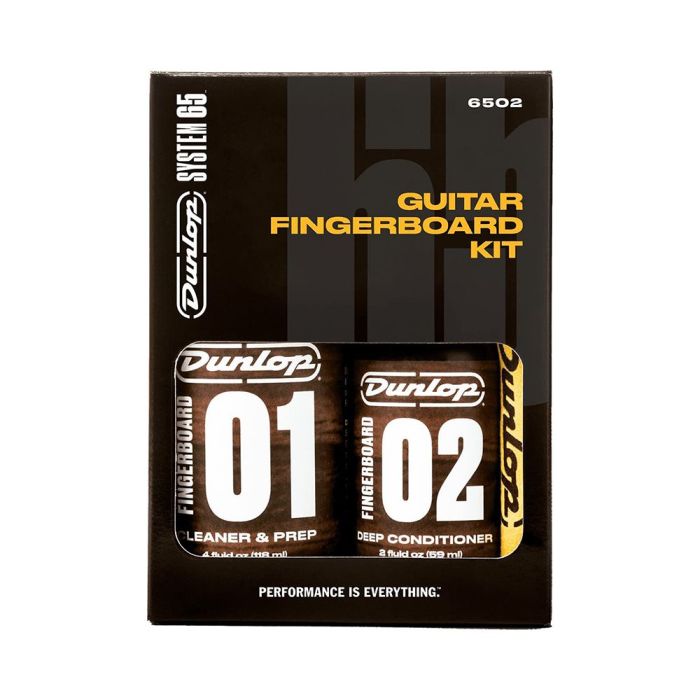 Dunlop 6502 Formula 65 Guitar Fingerboard Conditioning Kit front package