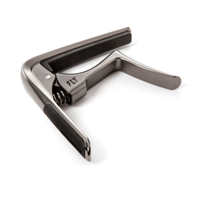 Dunlop Capo Trigger Fly, Gunmetal right-angled view