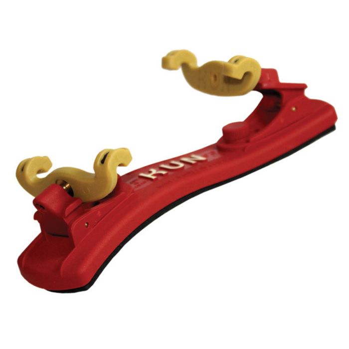 Overview of the Kun Violin Shoulder Rest Collapsible 1/4-1/16 Red