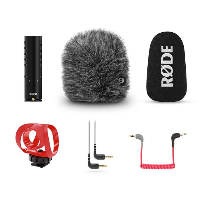 Package contents of the Rode VideoMicro II