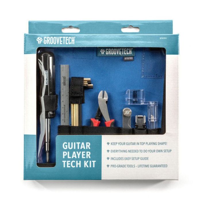 GrooveTech Guitar Player Tech Kit boxed front view