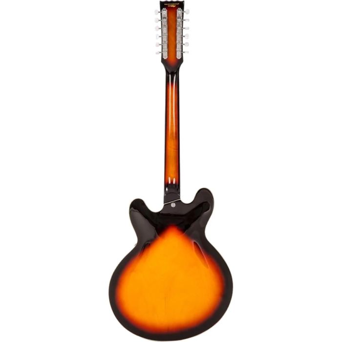 Vintage Semi-Acoustic 12 String Guitar Sunburst back
Vintage Semi-Acoustic 12 String Guitar Sunburst back