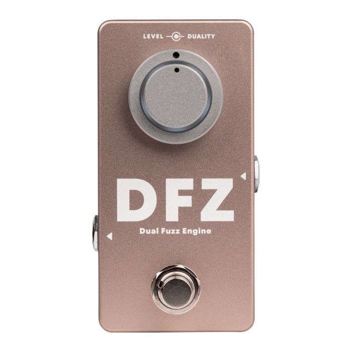 Darkglass Duality DFZ Dual Fuzz Engine Fuzz Pedal top-down view
